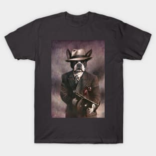 Boston Terrier Gangster T-Shirt